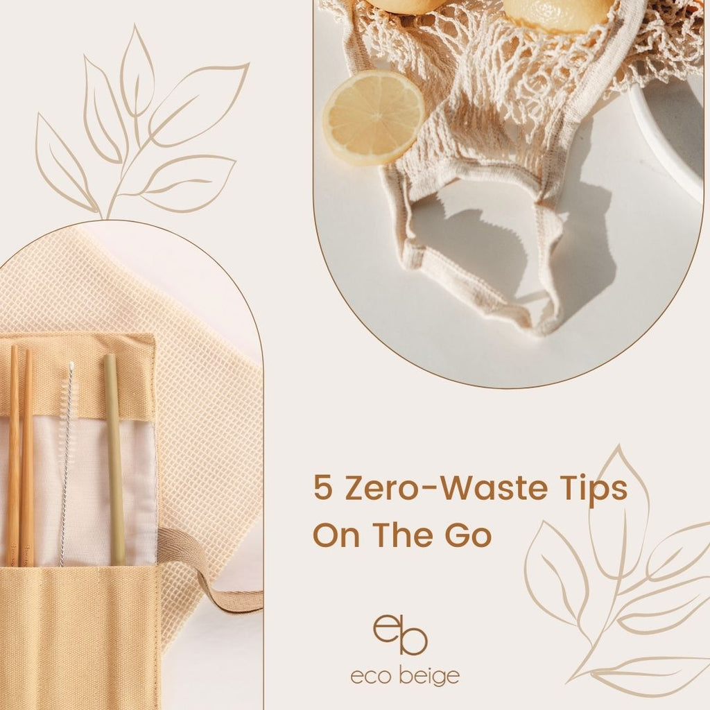 Zero-waste on the go sustainable living, eco-friendly lifestyle blog.