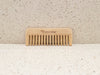 A natural wide tooth bamboo comb that is perfect for all types of combing. Perfect for wavy hair, wet hair, or even a beard! The size is perfect for travel and easy to storage anywhere!