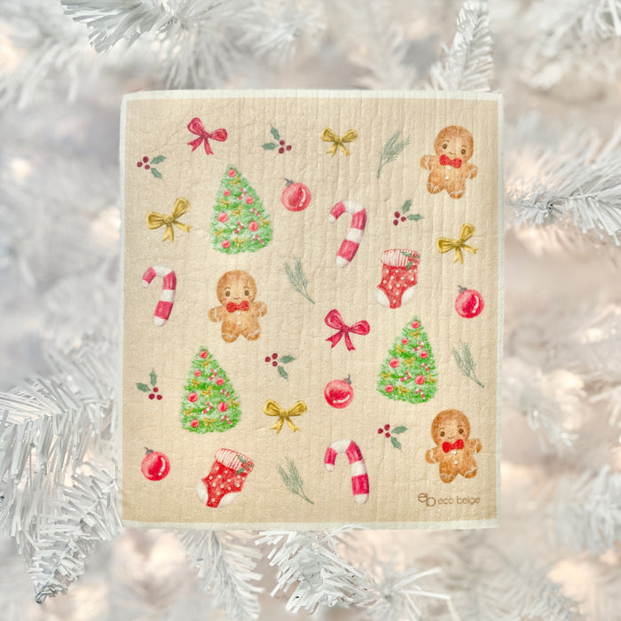 Merrycute Christmas Sponge Cloth