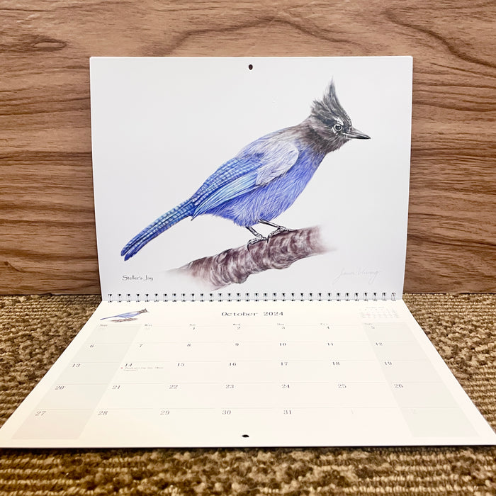 2024 Wild Bird Calendar