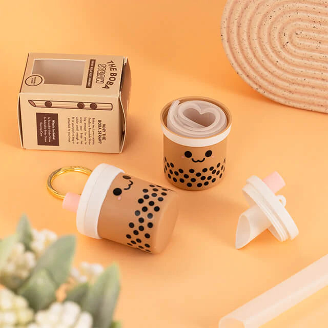 Reusable Silicone Boba Straw Toppers Best Friends Straw - Temu
