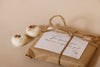 Scentlemen Studio Winter Memory soy wax melts comes in a package of 9 in paper gift wrap.
